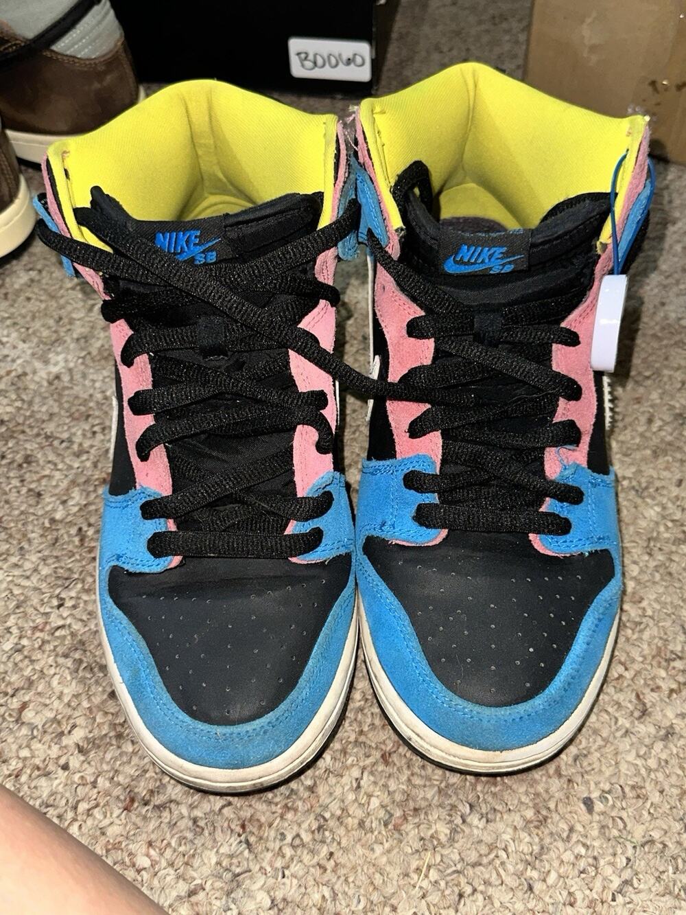 Size 9 - Nike Dunk Pro Sb High Bazooka Joe LEP